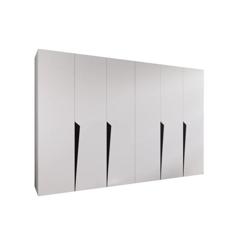 Manufactured Wood Wardrobe, White