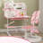 Abbygael Kids 2 Piece Rectangular Desk Or Activity Chair and Chair Set-487522925