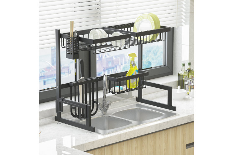 Over Sink Stainless Steel Dish Rack