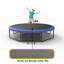Trampoline récréatif extérieur avec caractéristiques de sécurité et matériaux durables pour enfants et adultes-112560650