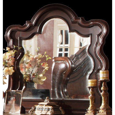 Faxon Mirror Dark Walnut