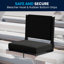 Sièges de confort grand format par Flash - fauteuil de stade léger avec poignée et siège ultra-rembourré-24583972