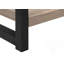 Table de bout moderne à 2 niveaux avec plateau supérieur et tablette inférieure-421737709