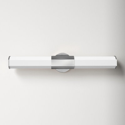 Belden Single Frosted Dimmable LED Bath Bar