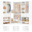 Système d'organisation avec tiroirs en bois et range-chaussures Navada-1495319209