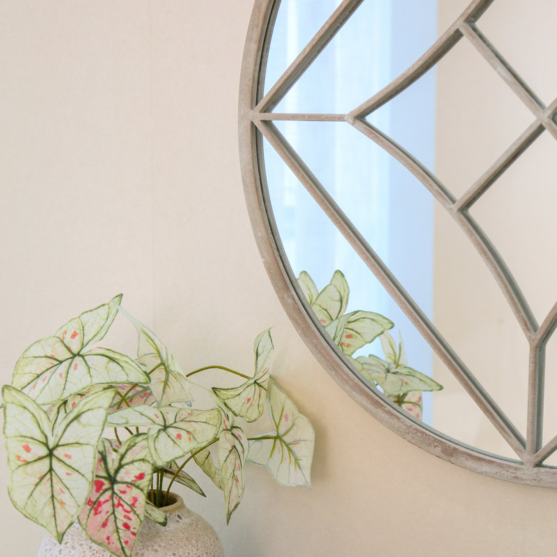Iron Round Mirror