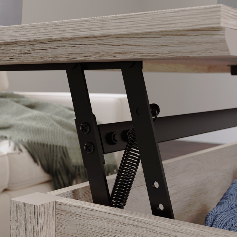 Table basse à plateau relevable