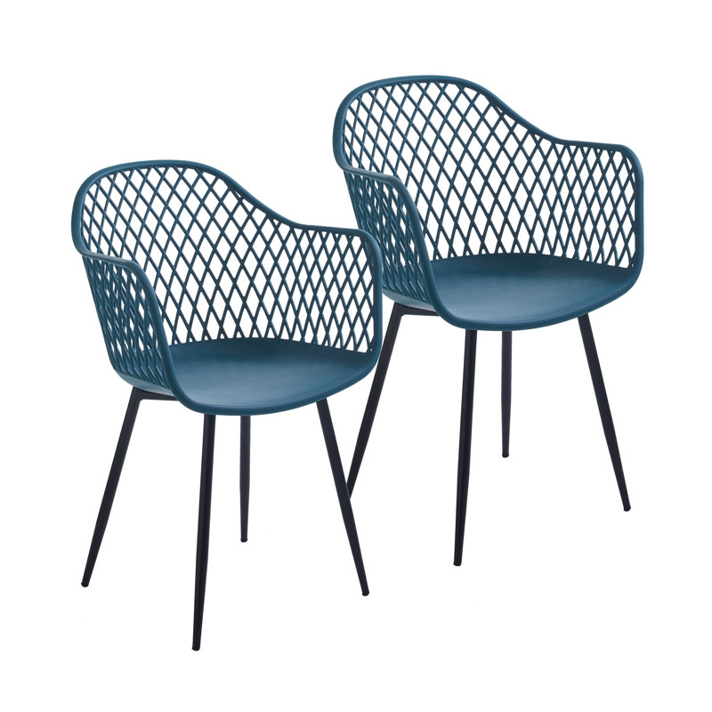 Natalie 17.32'' H Armchair, Blue