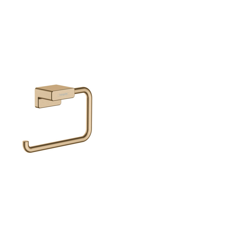 Porte-rouleau sans couvercle Hansgrohe AddStoris, Bronze brossé