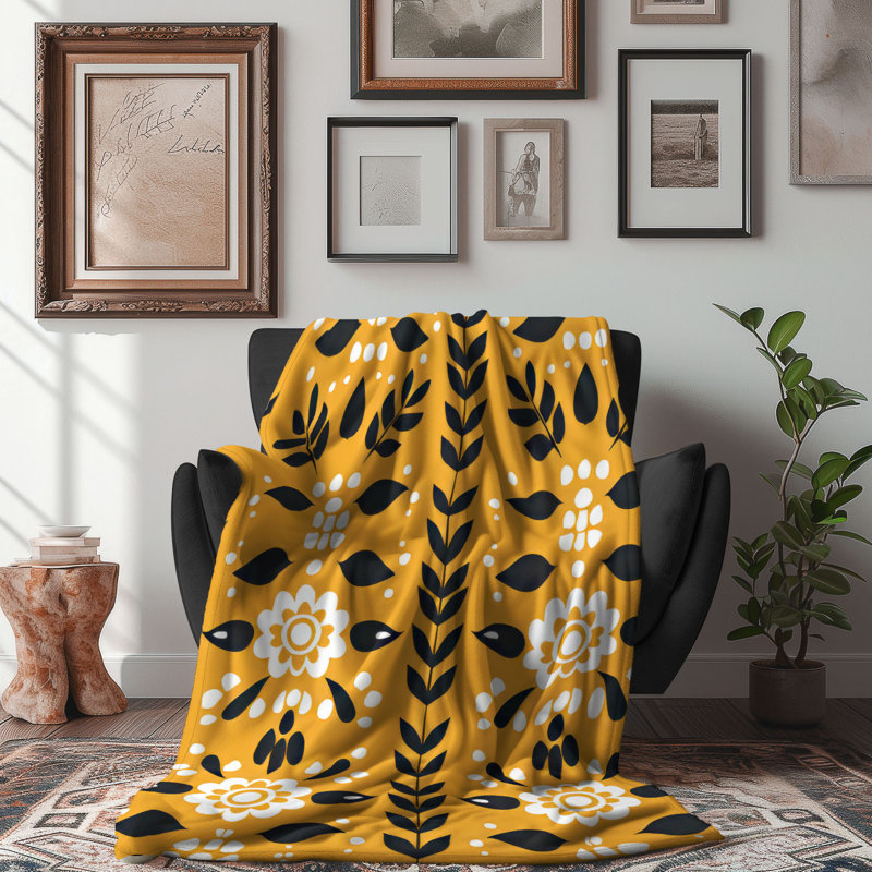 Boho Wonder - couverture de qualité supérieure 1 pièce, Grand lit