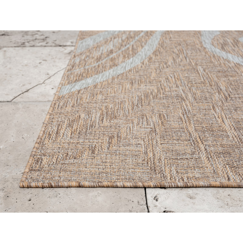 Eith Abstract Indoor Rug, Rectangle 7'7" x 10'