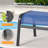 Wittig All Weather Stackable Oversized Outdoor Ottoman(Set Of 2)-638155072