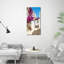 Greek Streets - Wrapped Canvas Print