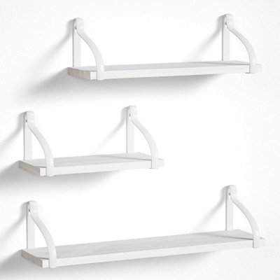 Schiffer 3 Piece Bracket Shelf