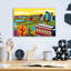«Pittsburgh Incline Autumn Pop» par Ron Magnes, art mural en verre acrylique-923745981