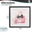 «Blush Glam Time Bag», reproduction imprimée sous verre, conception de Kim Allen-1772858849-1772858846