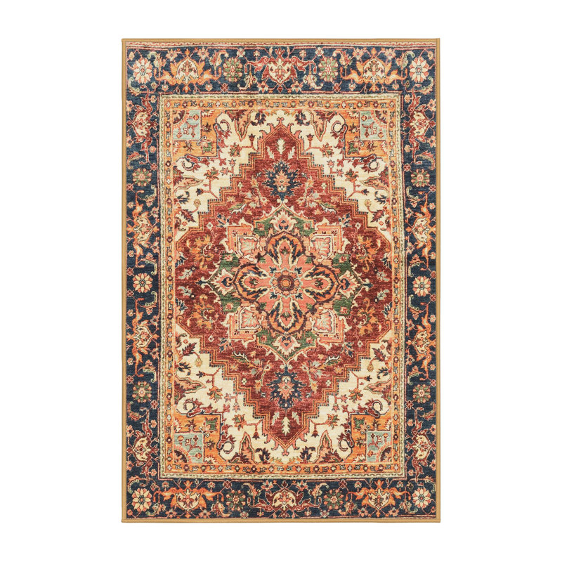 Abstract Indoor Rug, Rectangle 2' x 3'