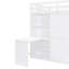 Lit mezzanine double avec garde-robe, bureau et tablettes-1392508168