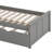 Platform Bed With Trundle-832392148