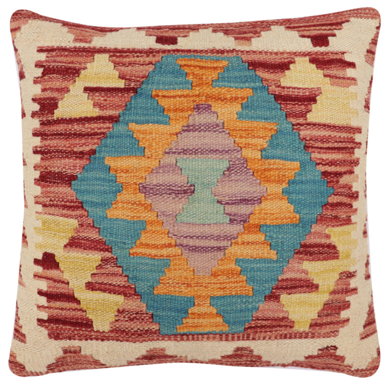 Housse et insert de coussin carré 100% laine