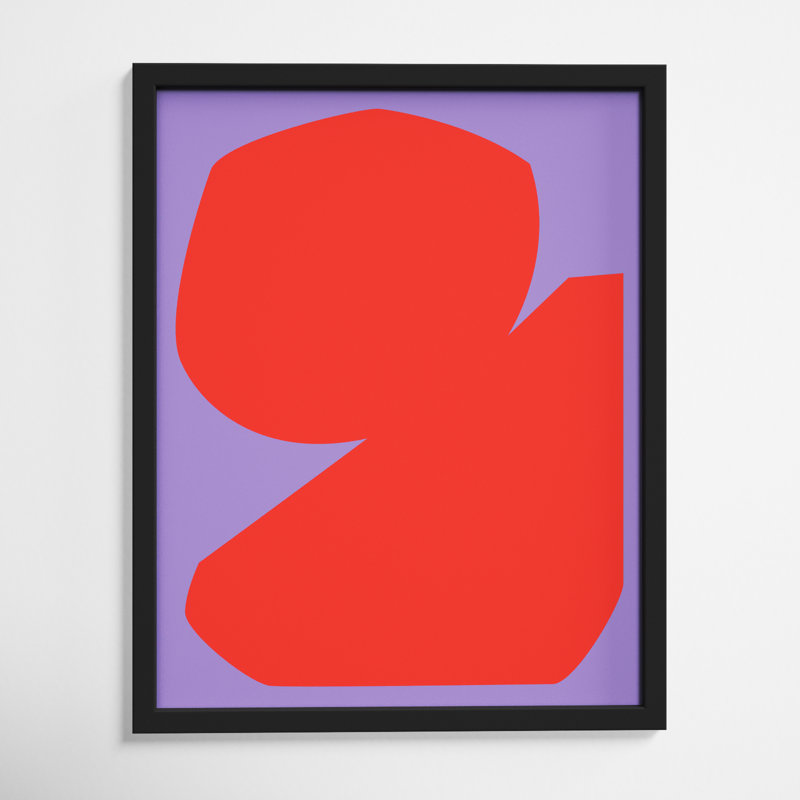 Module Minimalism 3 by Michael Kempen, 20"H x 16"W x 1.25"D, Black Framed
