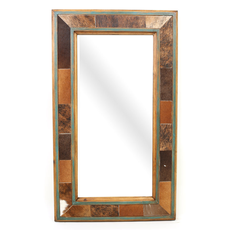 Legette Wood Wall Mirror