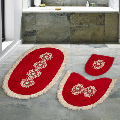 Non-Slip Contour Mat and Bath Mat