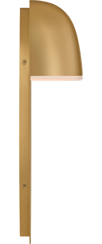 Axel 16 Sconce, Burnished Brass
