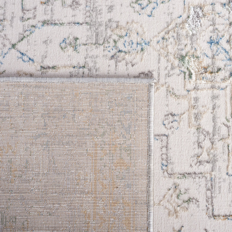 Leyver Air Performance Oriental Rug, Square 6'7"