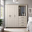 Limestone 3-Door Combi Fitment Wardrobe-106268634