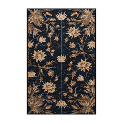 Machine Washable Nature Grey Area Rug