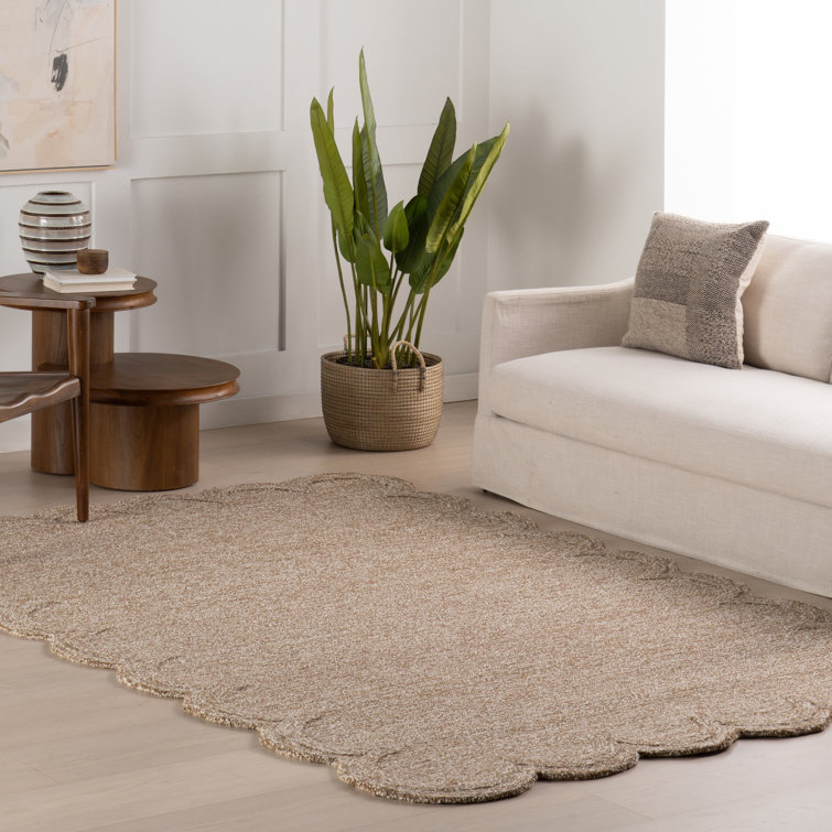  Elira Solid Bordered Area Rug