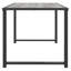 Annable Rectangular Metal Outdoor Coffee Table , 55cm cm W 40cm cm D