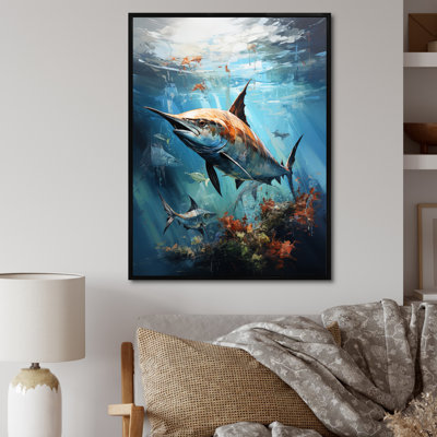 «Fishing Majestic Marlins III», reproduction sur toile