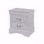 Table de chevet 2 tiroirs en pin massif
