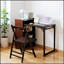 Bureau pliant en bambou, conception pliable pour les petits espaces, bureau d'ordinateur avec rangement caché, style Mid-Century pour le bureau à domicile et la chambre à coucher