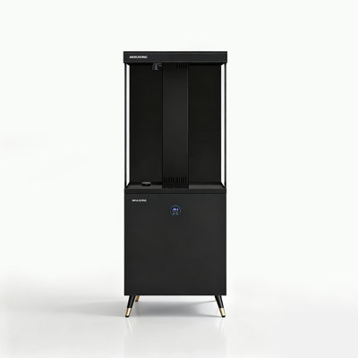 Light Luxury Glass Alloy Frame Aquarium Tank