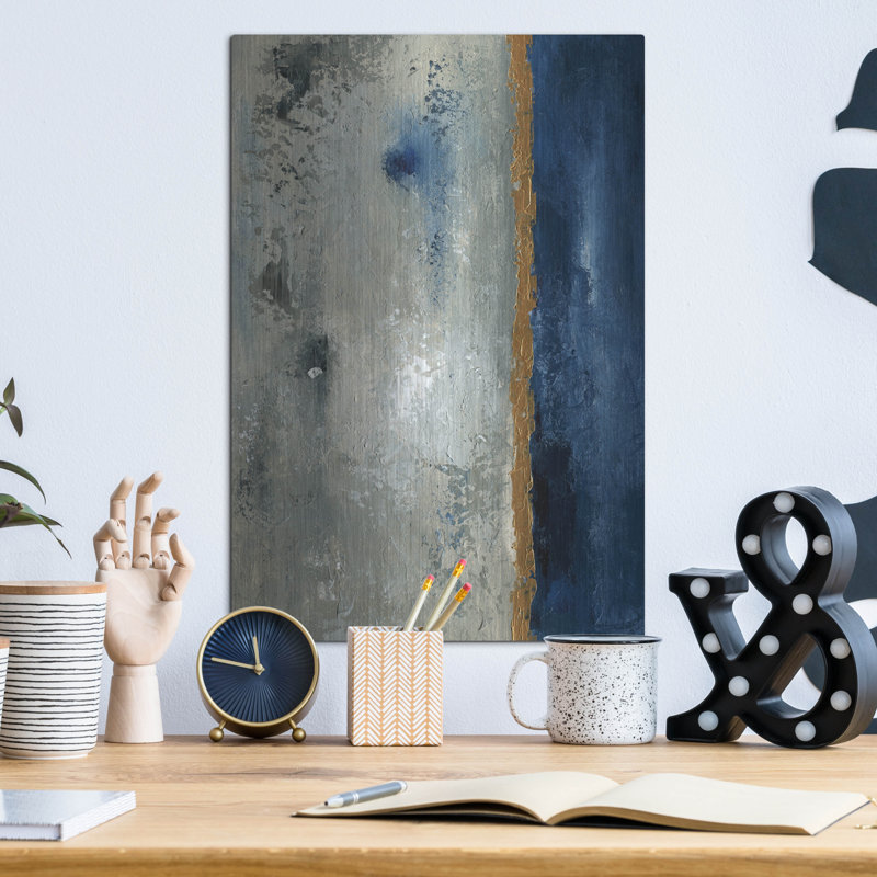 Art mural en métal Wrought Studio ™ «Beach Port 1» par Svetlana Aleynikova, H 16 po x l 12 po
