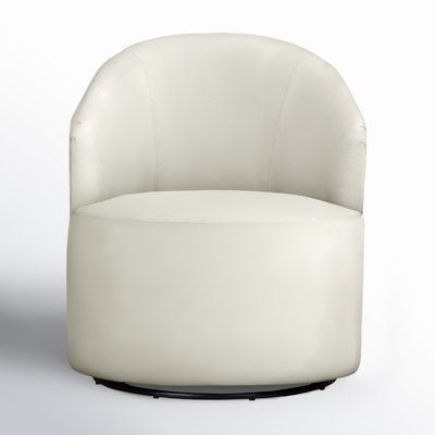 Deryn Upholstered Swivel Barrel Chair