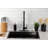 Kingston Brass Concord Single-Handle 1-Hole Deck Mount Pre-Rinse Kitchen Faucet