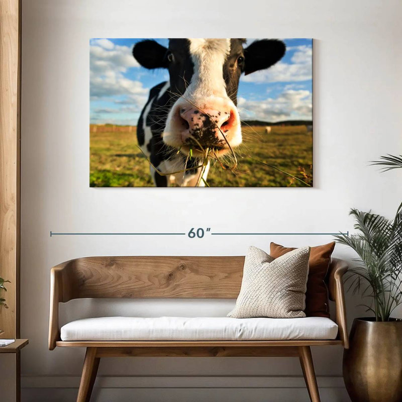 Brampt Cow Selfie, 30" H x 45" W