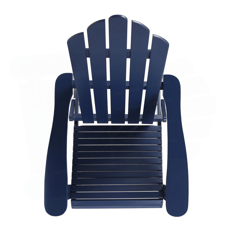 CHAISE ADIRONDack HOLLYWOOD PLIABLE, Bleu