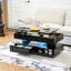Table basse à plateau relevable 39,3 po avec compartiment caché (table incluse seulement)-2091055998