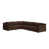 Chocolate Recycled Velvet