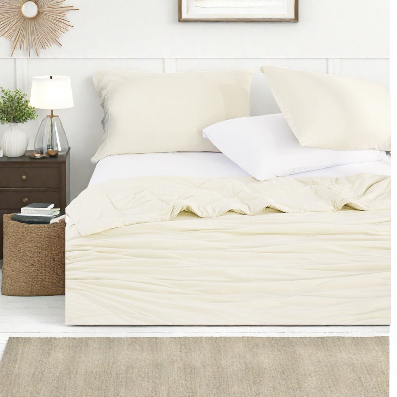 Cooling Bedding Sets, 108x90 Nylon Comforter, Modern Home Use