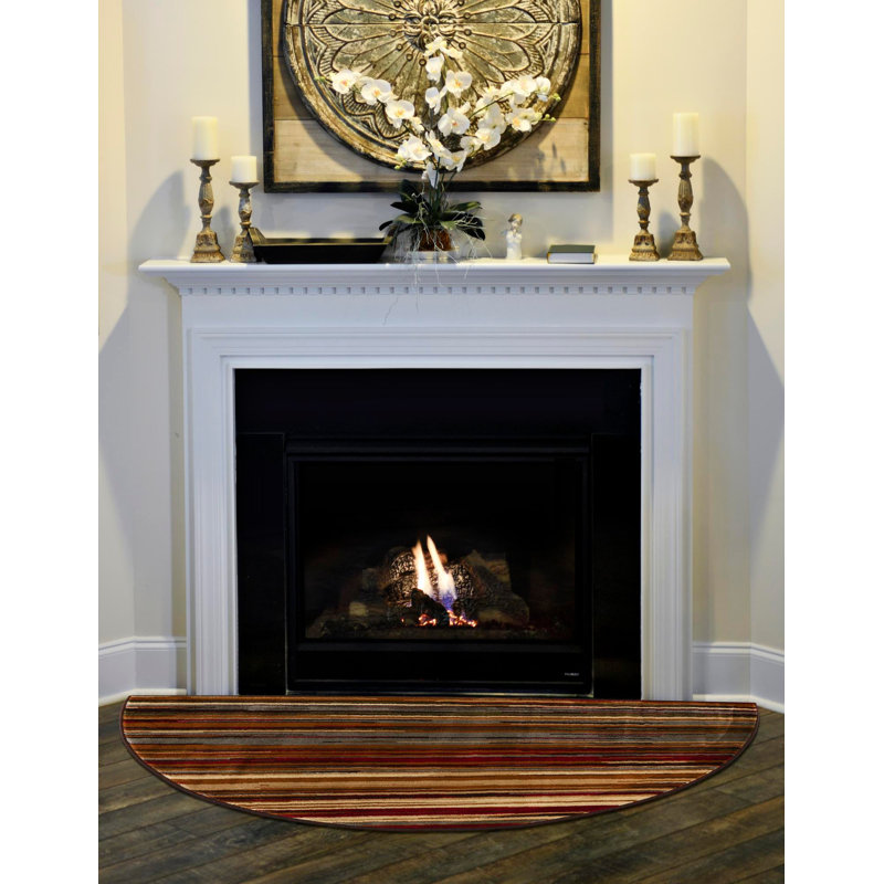 Contemporary Baynebridge Area Rug Mult Stripe Color, Rectangle 7' x 10'