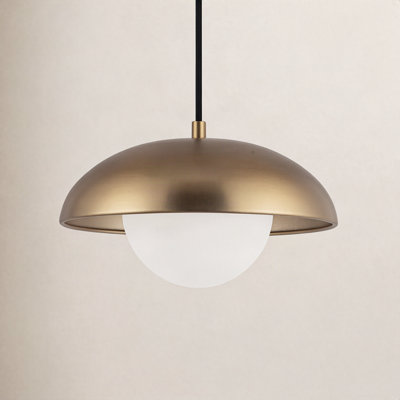 Alessia Single Light Glass Pendant