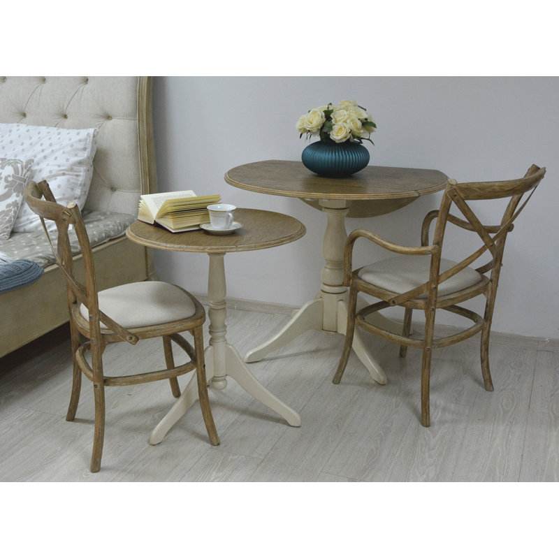 Allevard Pedestal End Table