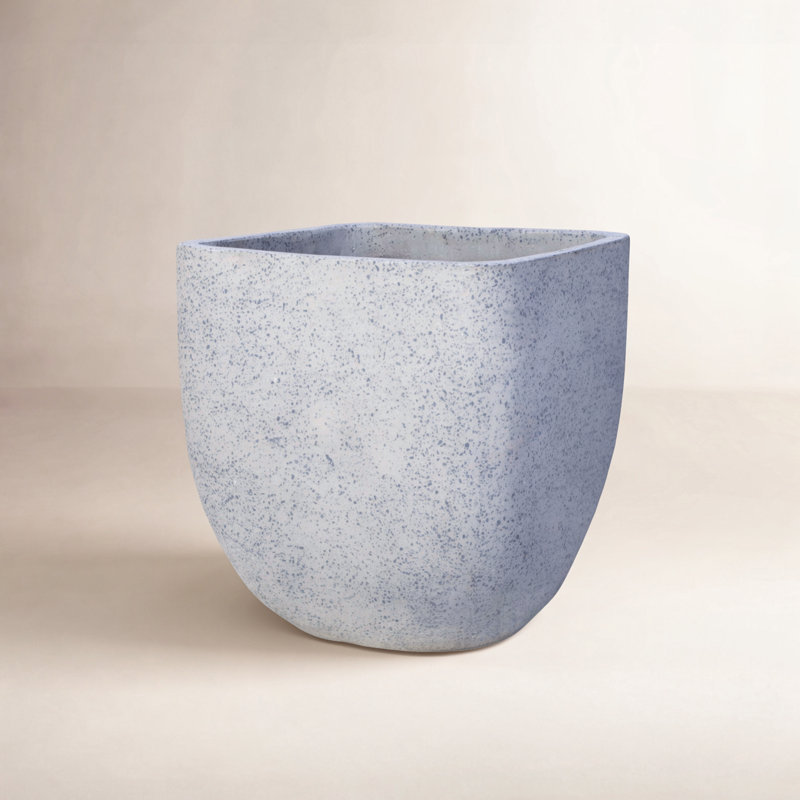 8,5 po carré court Landa - gris terrazzo, Gris, H 8 po x l 8,5 po x P 8,5 po