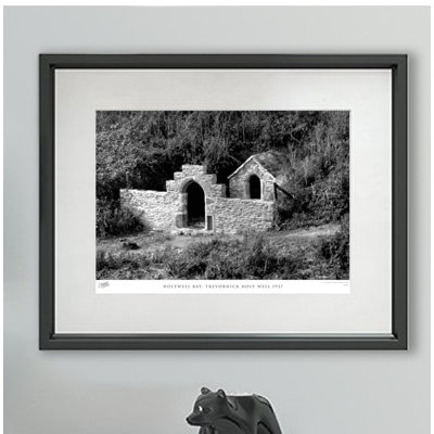 Holywell Bay, Trevornick Holy Well 1937 - Single Picture Frame Print